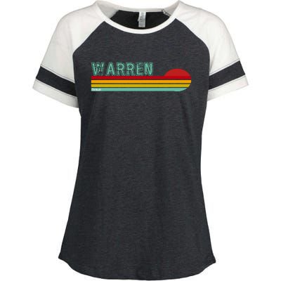 Warren Michigan Enza Ladies Jersey Colorblock Tee