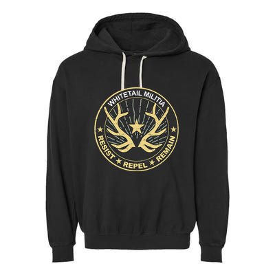 Whitetail Militia Garment-Dyed Fleece Hoodie