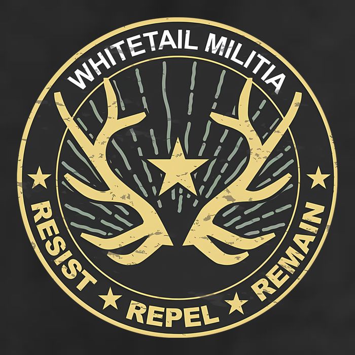 Whitetail Militia 11oz C Handle Ceramic Mug