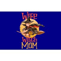 Wife Mom Witch Funny Halloween Costume Gift Bumper Sticker