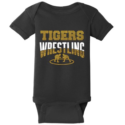 Wrestling Mom Wrestler Baby Bodysuit