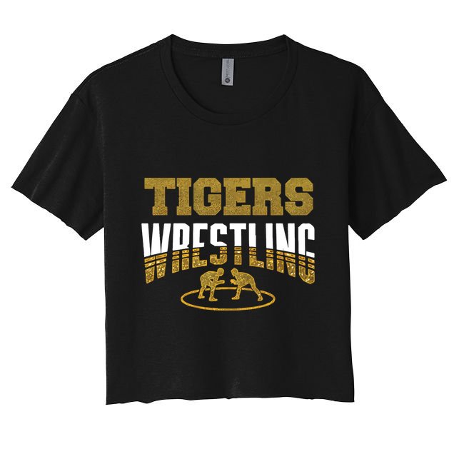 Wrestling Mom Wrestler Crop Top