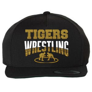 Wrestling Mom Wrestler Wool Snapback Cap