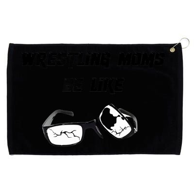 Wrestling Mom Grommeted Golf Towel