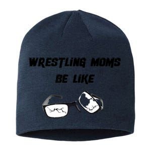 Wrestling Mom Sustainable Beanie