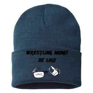 Wrestling Mom Sustainable Knit Beanie