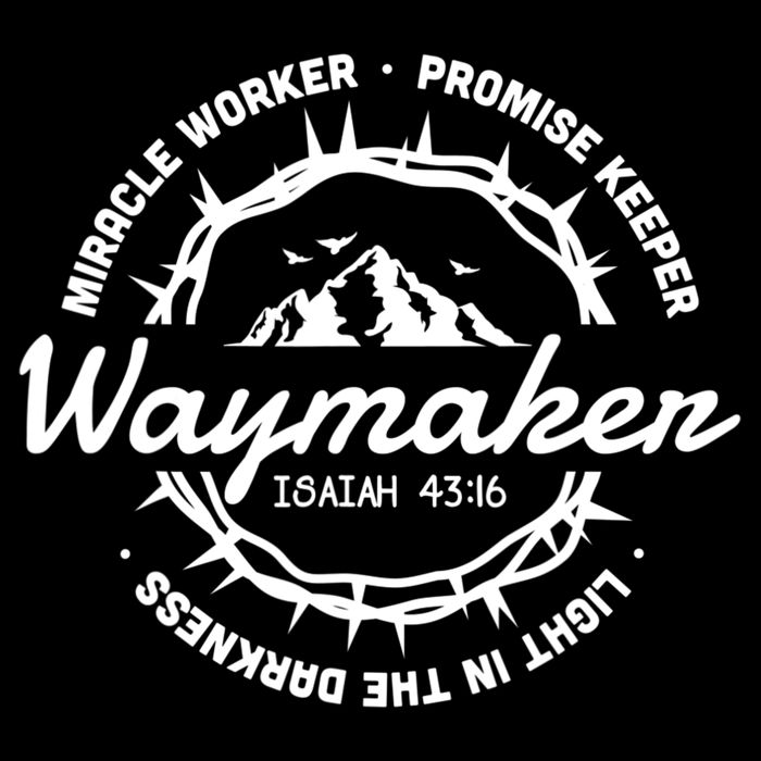 Waymaker Miracle Worker Promise Keeper Jesus Christ Sustainable Bucket Hat