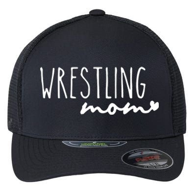 Wrestling Mom Wrestler Mom Flexfit Unipanel Trucker Cap