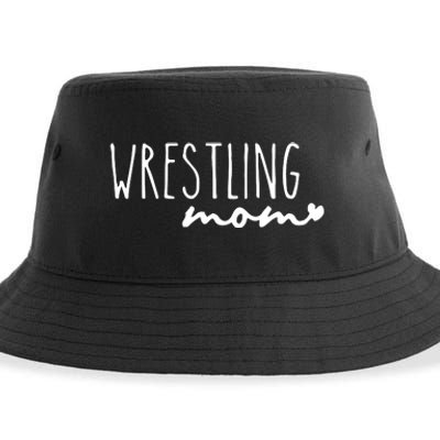 Wrestling Mom Wrestler Mom Sustainable Bucket Hat