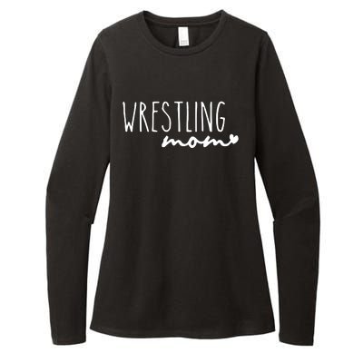 Wrestling Mom Wrestler Mom Womens CVC Long Sleeve Shirt