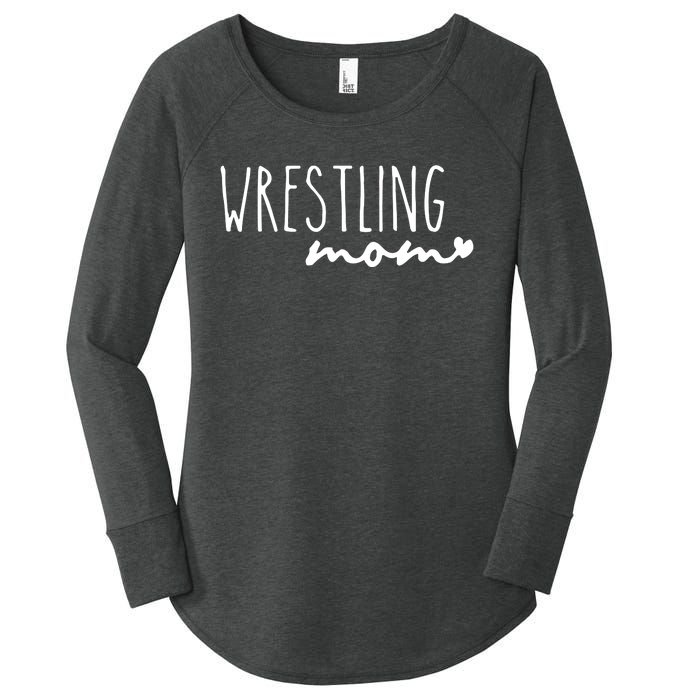 Wrestling Mom Wrestler Mom Women's Perfect Tri Tunic Long Sleeve Shirt