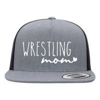 Wrestling Mom Wrestler Mom Flat Bill Trucker Hat