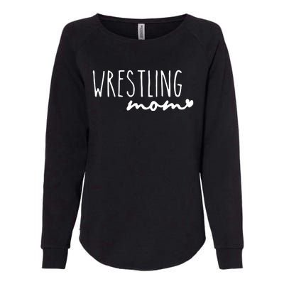 Wrestling Mom Wrestler Mom Womens California Wash Sweatshirt