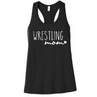 Wrestling Mom Wrestler Mom Women's Racerback Tank