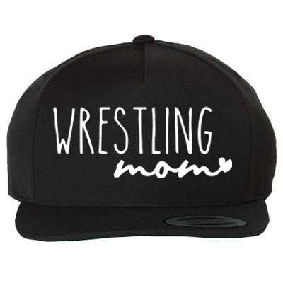 Wrestling Mom Wrestler Mom Wool Snapback Cap