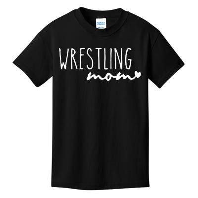 Wrestling Mom Wrestler Mom Kids T-Shirt