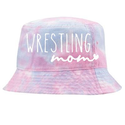 Wrestling Mom Wrestler Mom Tie-Dyed Bucket Hat