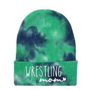 Wrestling Mom Wrestler Mom Tie Dye 12in Knit Beanie