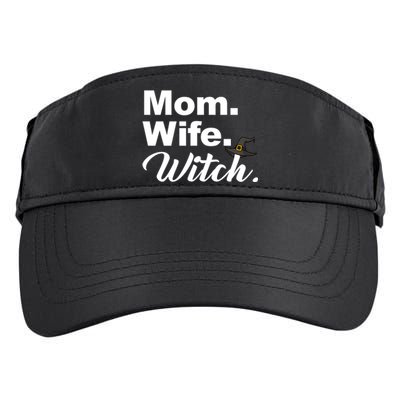 Wife Mom Witch Novelty Halloween Meaningful Gift Adult Drive Performance Visor