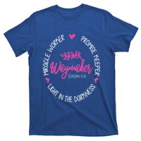 Waymaker Miracle Worker Promise Keeper Isaiah 4216 T-Shirt