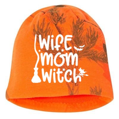 Wife Mom Witch Great Gift Kati - Camo Knit Beanie