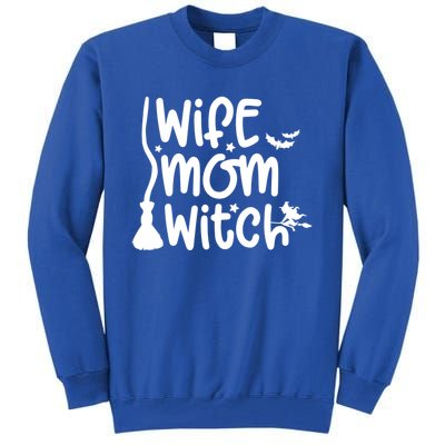 Wife Mom Witch Great Gift Tall Sweatshirt