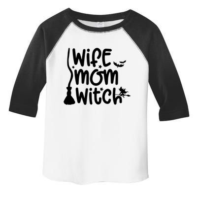 Wife Mom Witch Great Gift Toddler Fine Jersey T-Shirt