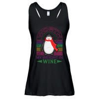 Worth My Weight In Wine Ladies Essential Flowy Tank