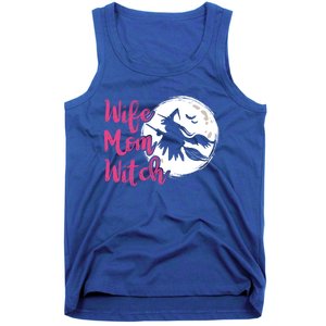 Wife Mom Witch Witch Halloween Costume Gift Tank Top