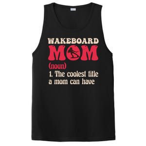 Wakeboard Mom Water Surfing Boating Skiing Wakeboarding Gift PosiCharge Competitor Tank