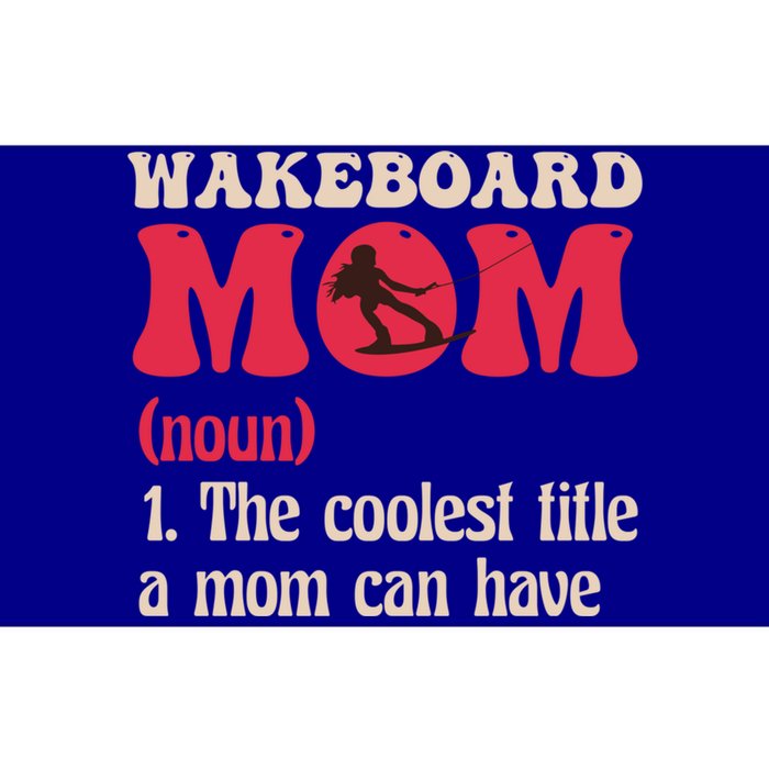 Wakeboard Mom Water Surfing Boating Skiing Wakeboarding Gift Bumper Sticker