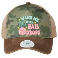 Wake Me When The Ball Drops New Year Eve 2024 Gift Legacy Tie Dye Trucker Hat