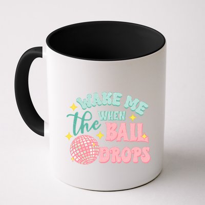 Wake Me When The Ball Drops New Year Eve 2024 Gift Mug