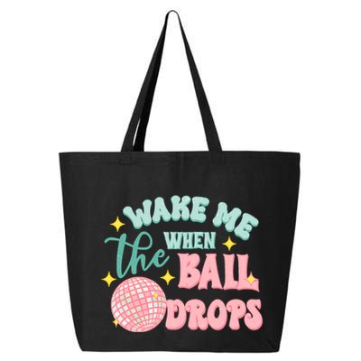 Wake Me When The Ball Drops New Year Eve 2024 Gift 25L Jumbo Tote
