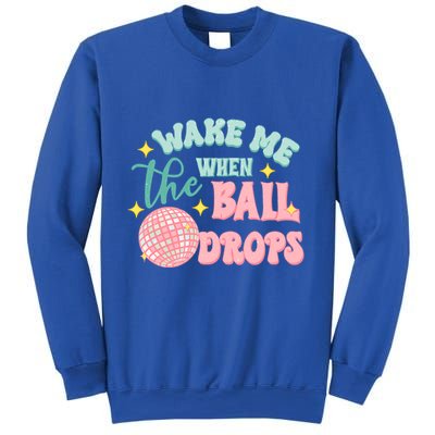 Wake Me When The Ball Drops New Year Eve 2024 Gift Sweatshirt