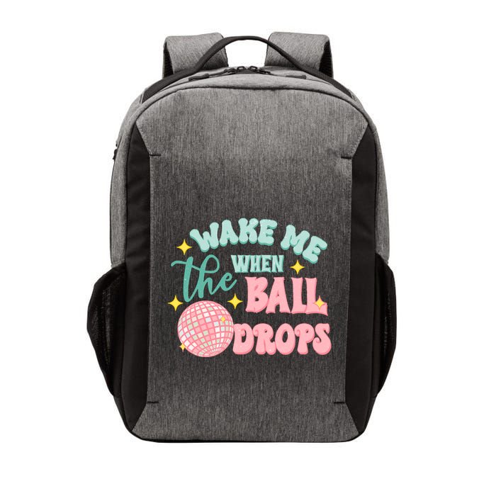Wake Me When The Ball Drops New Year Eve 2024 Gift Vector Backpack