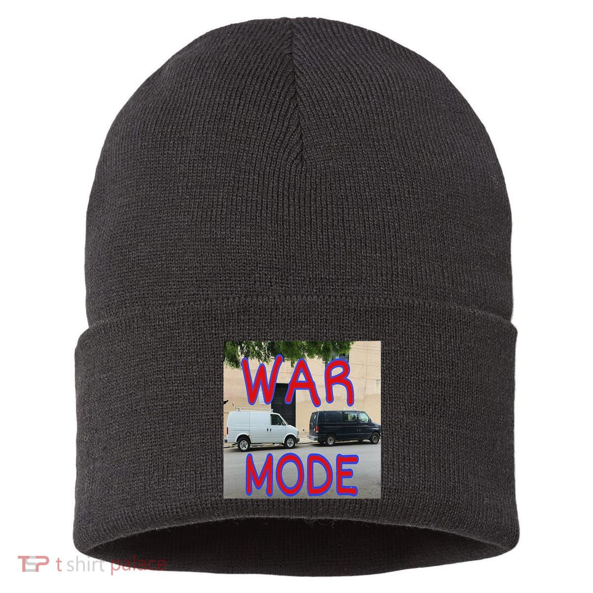 War Mode Sustainable Knit Beanie