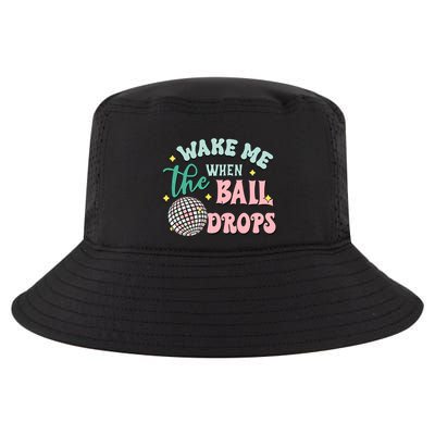 Wake Me When The Ball Drops Retro Happy New Year Meaningful Gift Cool Comfort Performance Bucket Hat