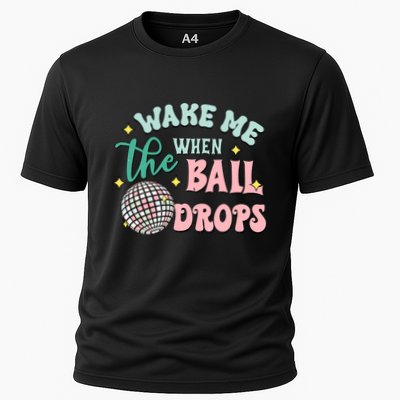 Wake Me When The Ball Drops Retro Happy New Year Meaningful Gift Performance Shirt