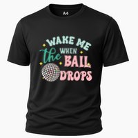 Wake Me When The Ball Drops Retro Happy New Year Meaningful Gift Performance Shirt