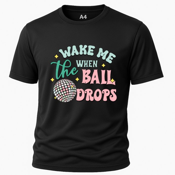 Wake Me When The Ball Drops Retro Happy New Year Meaningful Gift Performance Shirt