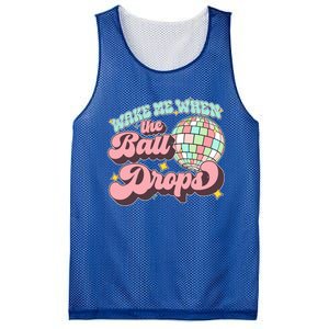 Wake Me When The Ball Drops Happy New Year 2024 Gift Mesh Reversible Basketball Jersey Tank