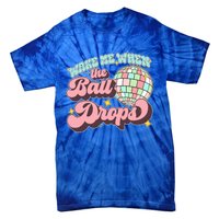 Wake Me When The Ball Drops Happy New Year 2024 Gift Tie-Dye T-Shirt