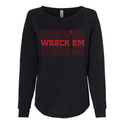 Wreckem Mirror Womens California Wash Sweatshirt