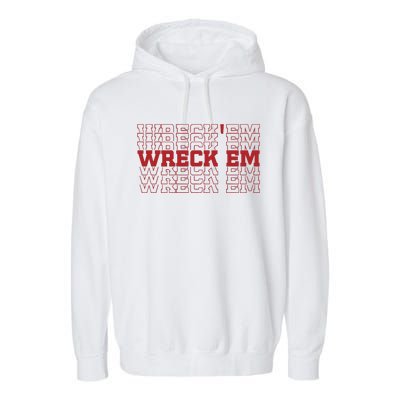 Wreckem Mirror Garment-Dyed Fleece Hoodie