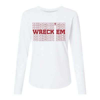 Wreckem Mirror Womens Cotton Relaxed Long Sleeve T-Shirt