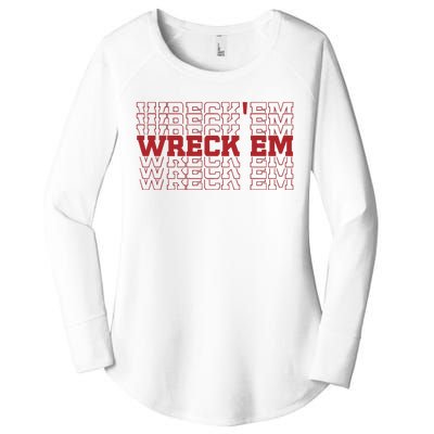 Wreckem Mirror Women's Perfect Tri Tunic Long Sleeve Shirt