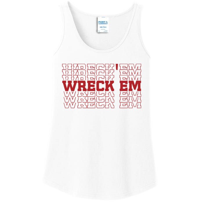 Wreckem Mirror Ladies Essential Tank