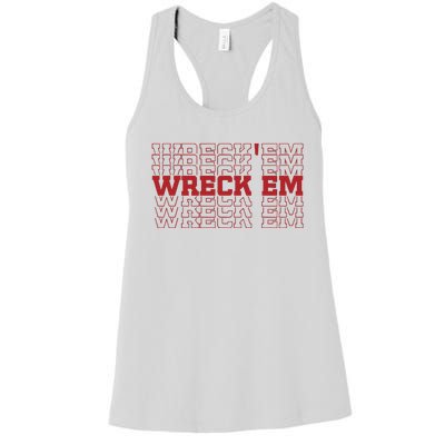 Wreckem Mirror Women's Racerback Tank