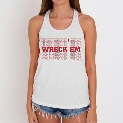 Wreckem Mirror Women's Knotted Racerback Tank